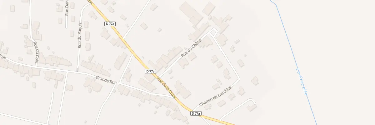 Plan du 2B Rue du Chêne à Rouvres-la-Chétive