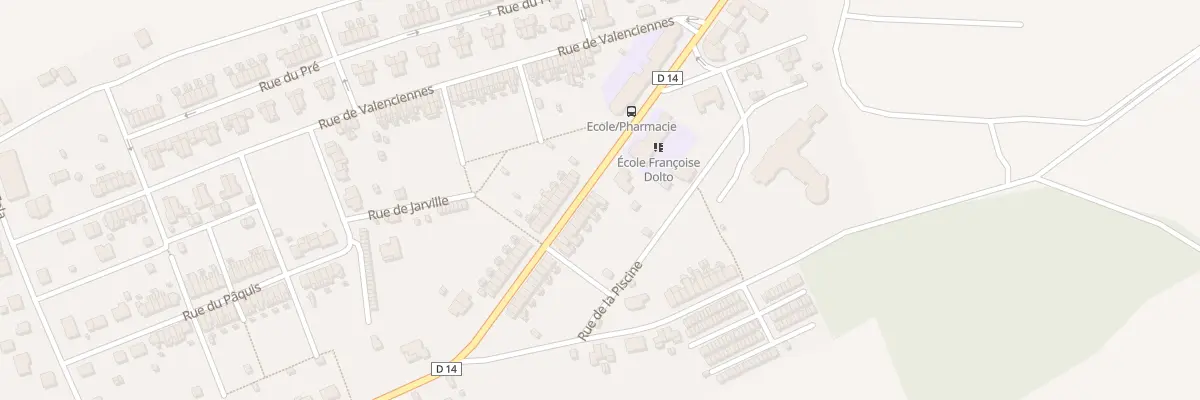 Plan du 39 Rue Jules Ferry à Joudreville