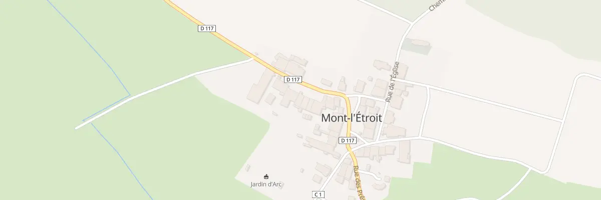 Plan du 17 Rue Saint Rémy à Mont-l’Étroit