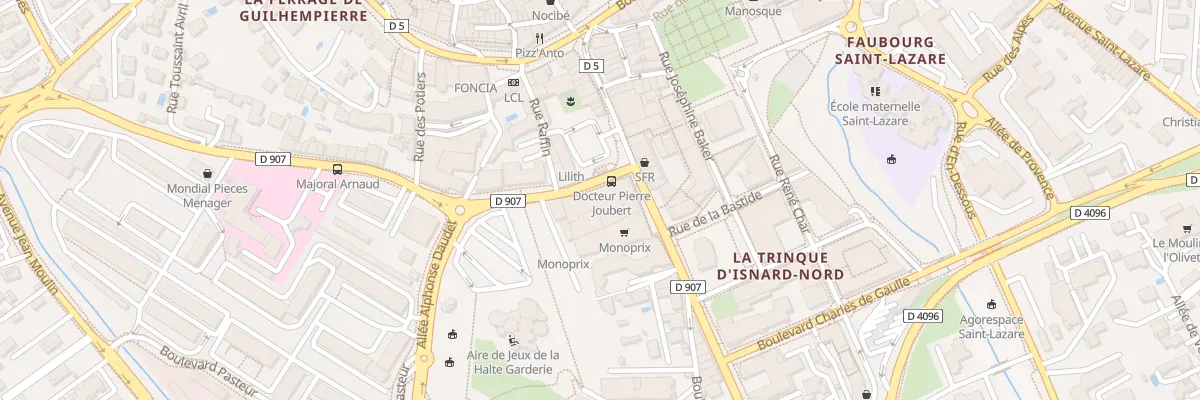 Plan du 12A Av Jean Giono à Manosque
