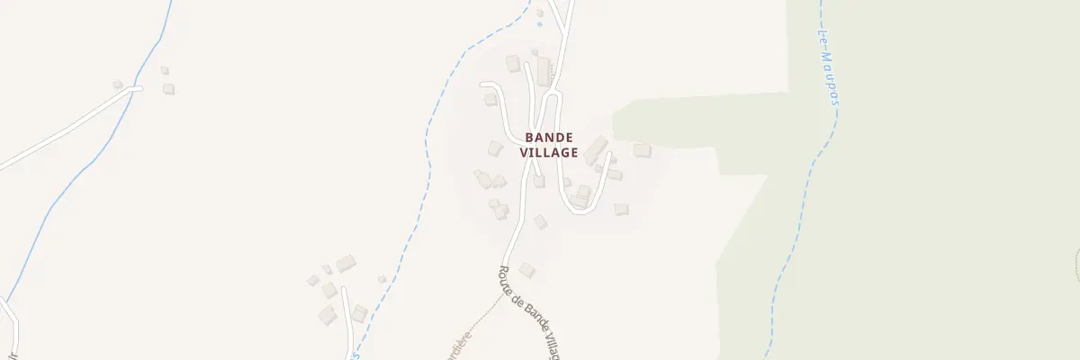 Plan du 684 Rte de Bande Village à Saint-Christophe