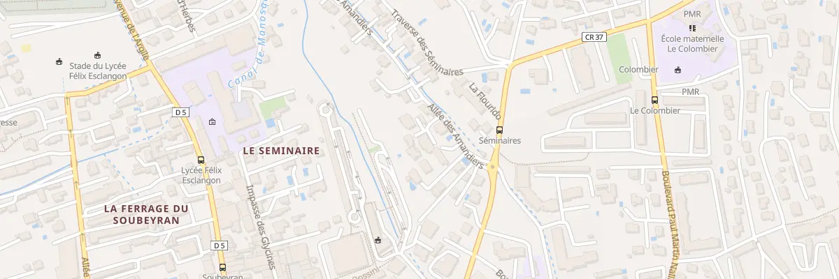 Plan du 262 All des Amandiers à Manosque