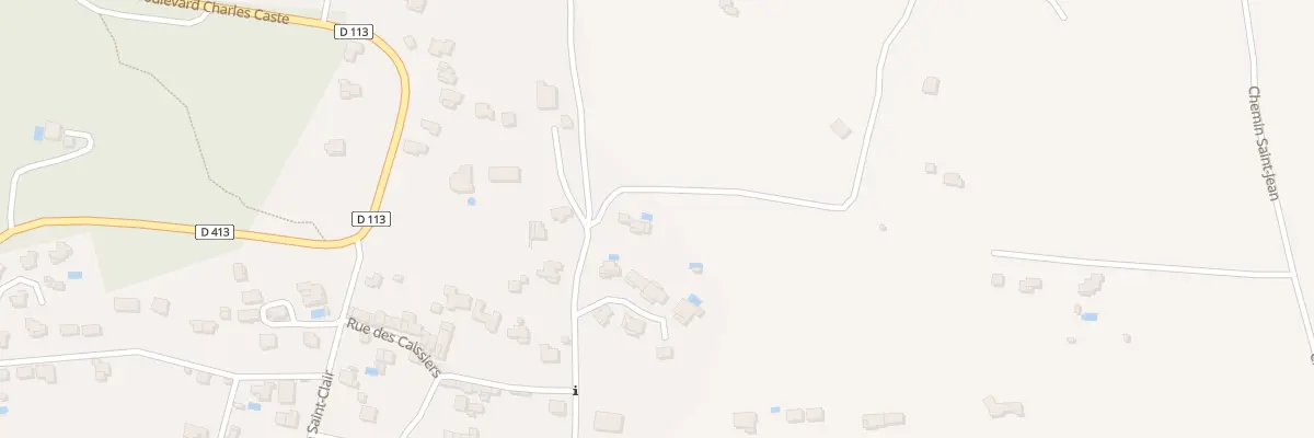Plan du 388 Che de l’Abadie à Saint-Étienne-les-Orgues