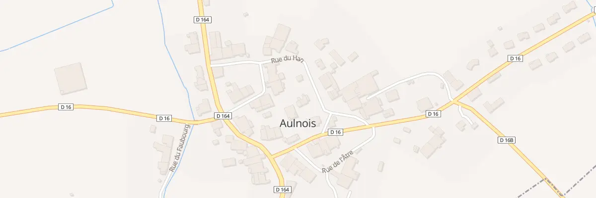 Plan du 1 Rue du Han à Aulnois