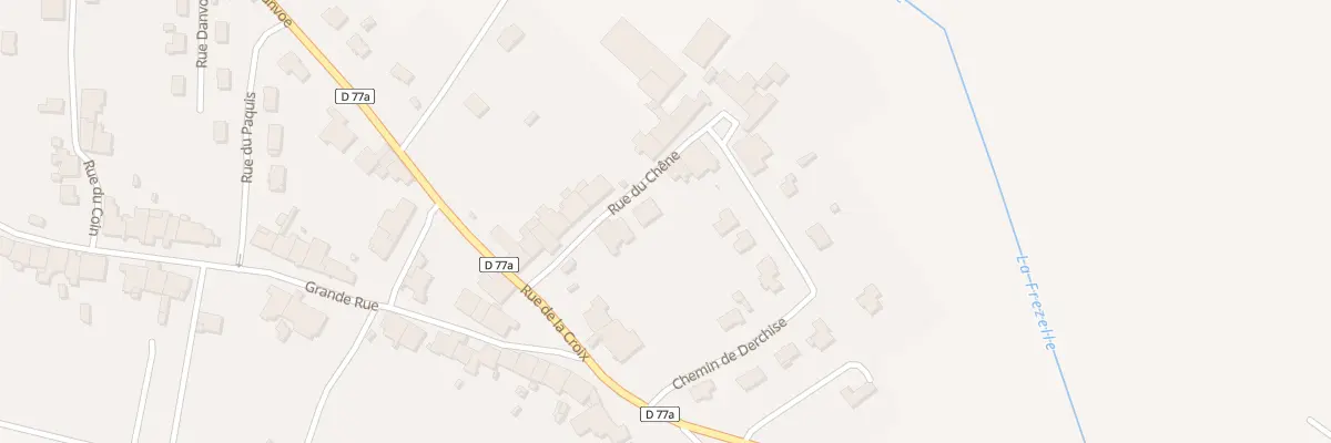 Plan du 4 Rue du Chêne à Rouvres-la-Chétive