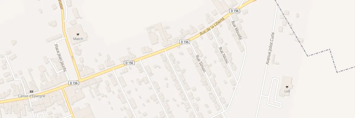 Plan du 4 Rue Curicque à Piennes