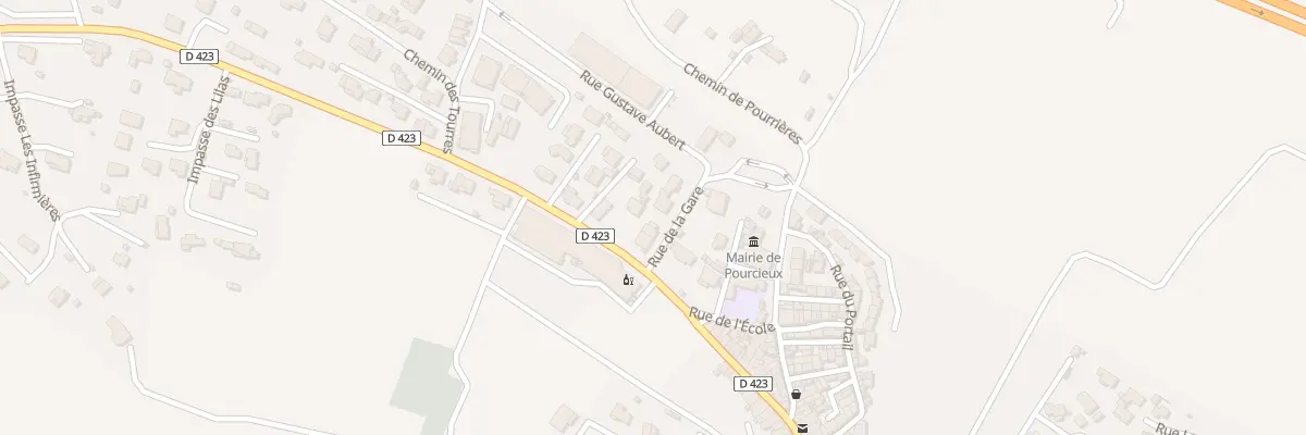 Plan du 19 Rue de la Gare à Pourcieux