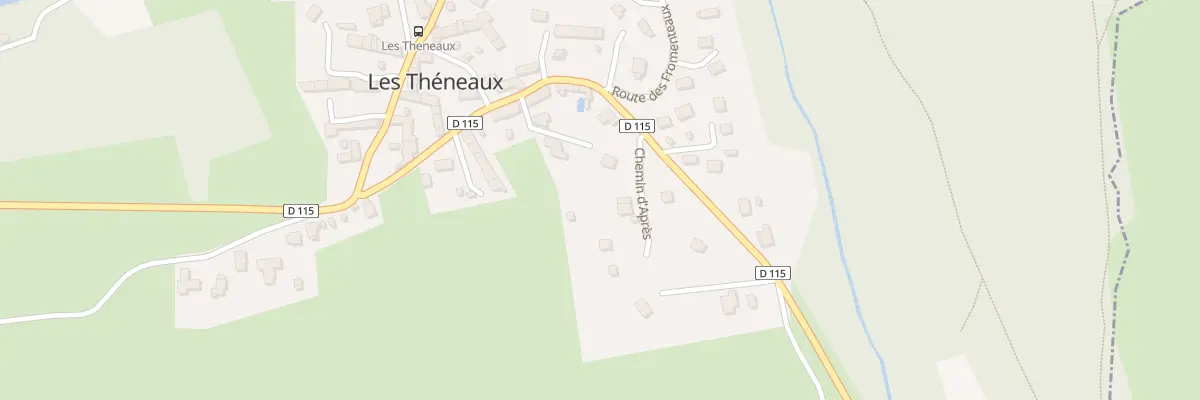 Plan du 54 Che d’Après à Saint-Théoffrey