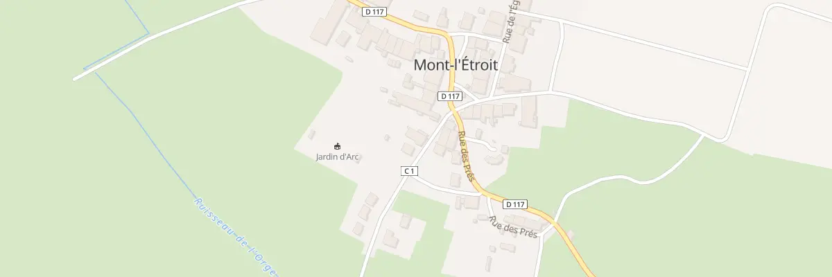 Plan du 5 Rue de l’Armagnerie à Mont-l’Étroit
