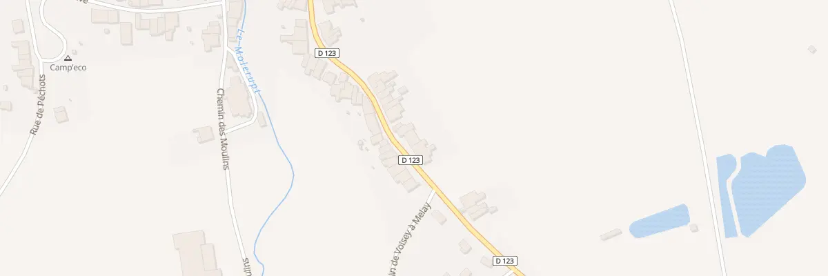 Plan du 49 Rue du Docteur Bernard à Voisey