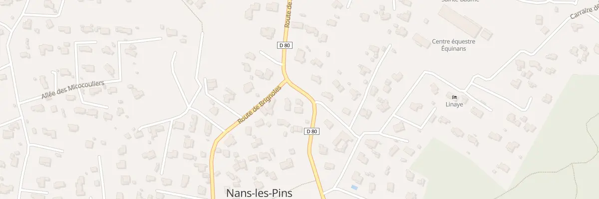Plan du 617 Av Julien Jourdan à Nans-les-Pins