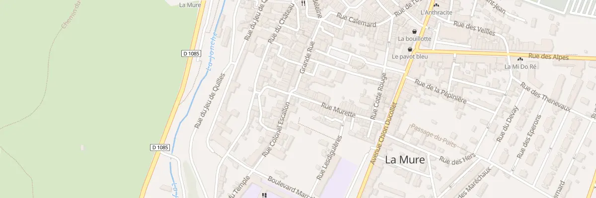 Plan du 4 Rue Murette à La Mure