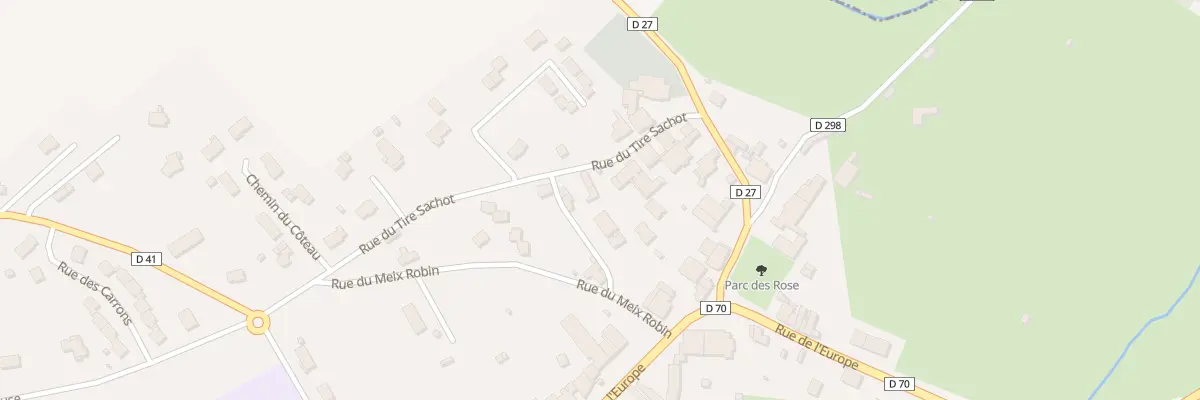 Plan du 10 Rue du Tire Sachot à Lavoncourt