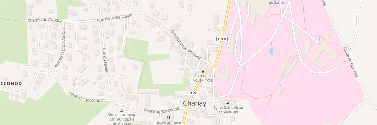 Plan du 3 Imp des Teppes à Chanay