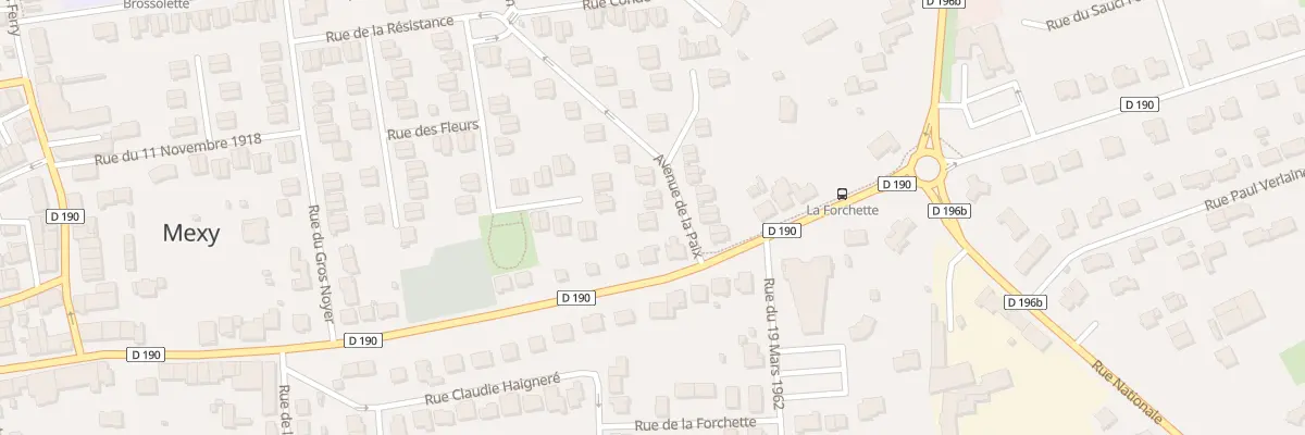 Plan du 3 Rue de la Paix à Mexy