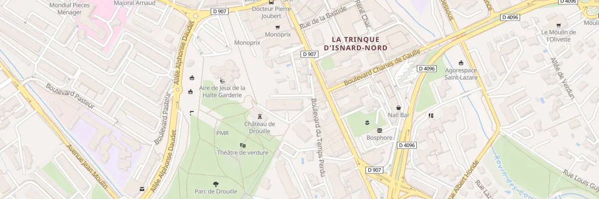 Plan du 64 Bd du Temps Perdu à Manosque