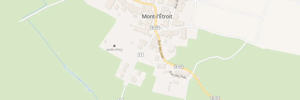 Plan du 4 Rue de l’Armagnerie à Mont-l’Étroit