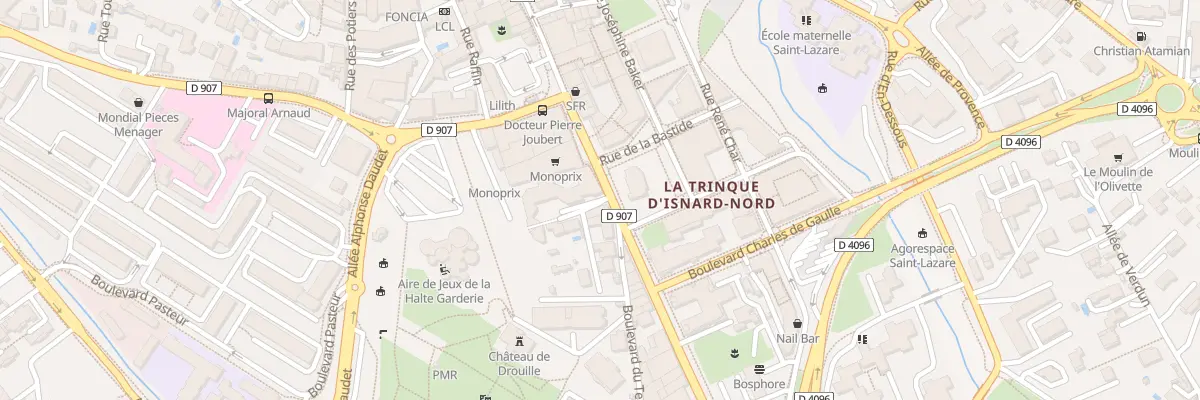 Plan du 18 Av Jean Giono à Manosque