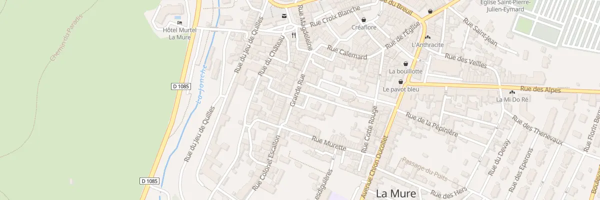 Plan de Pl Combette à La Mure