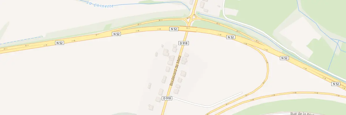 Plan du 151 Bd de Metz à Mont-Saint-Martin