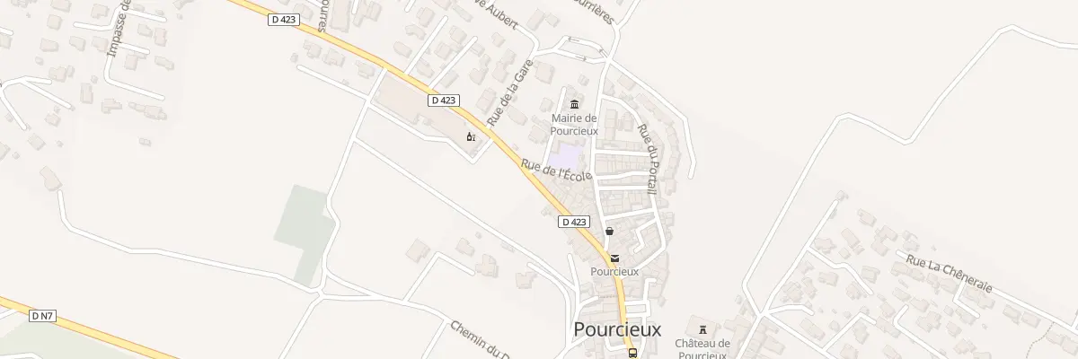 Plan du 5035 Rue Marius Bourrelly à Pourcieux