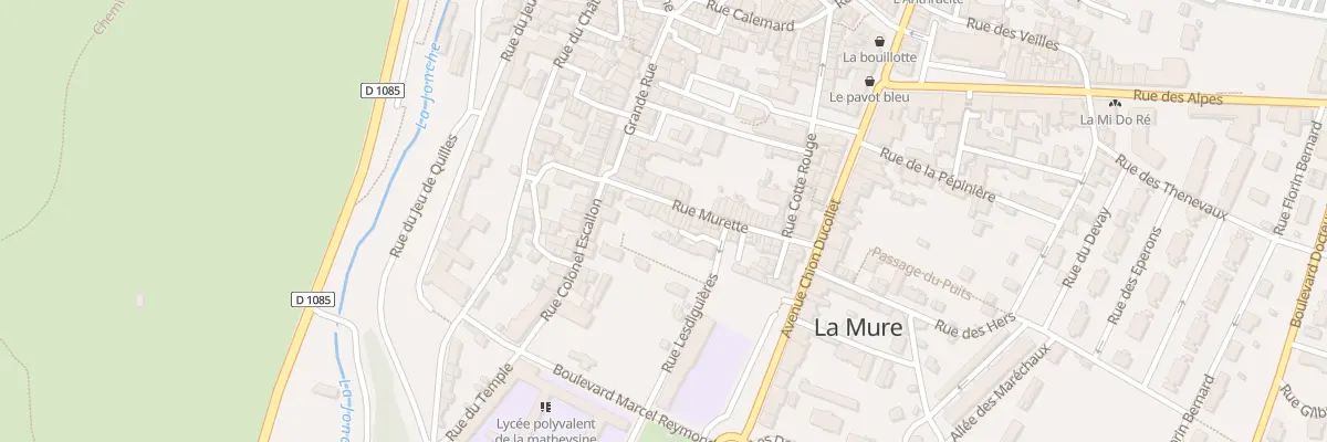 Plan du 12 Rue Murette à La Mure