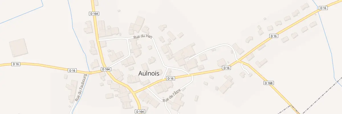 Plan du 6 Rue du Han à Aulnois