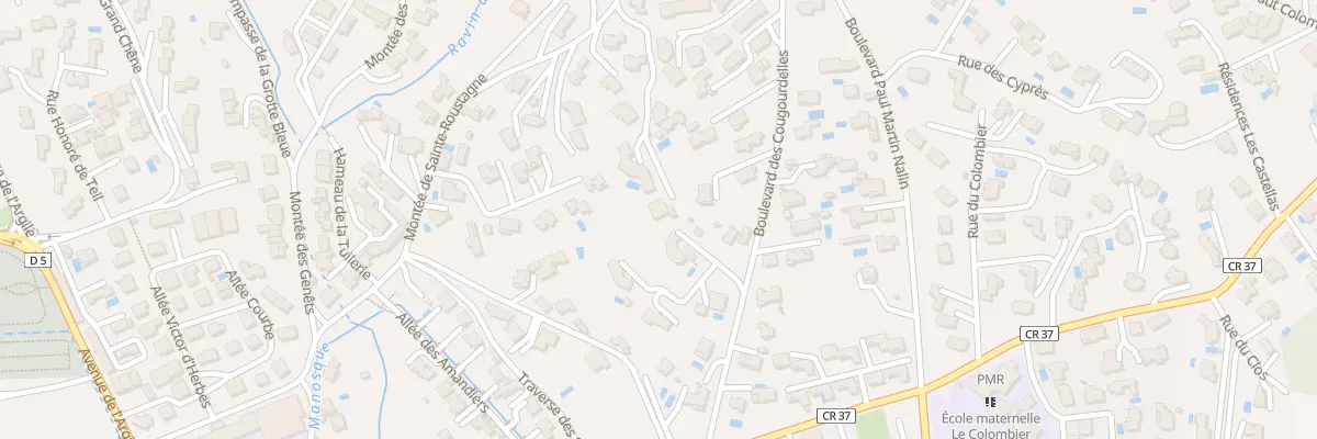 Plan du 164 Mte de Sainte-Roustagne à Manosque
