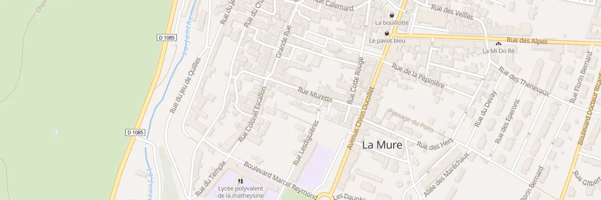 Plan du 18 Rue Murette à La Mure