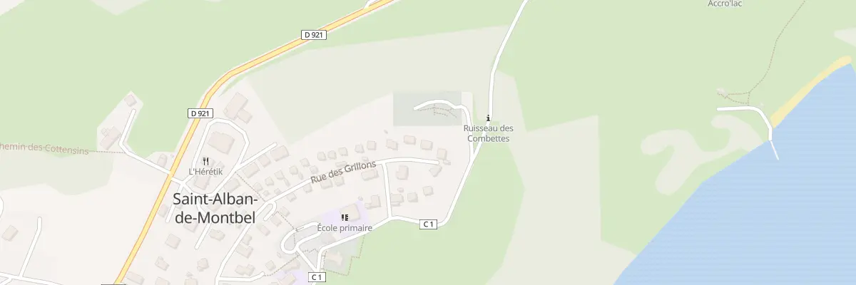 Plan du 41 Rte de la Fournache à Saint-Alban-de-Montbel