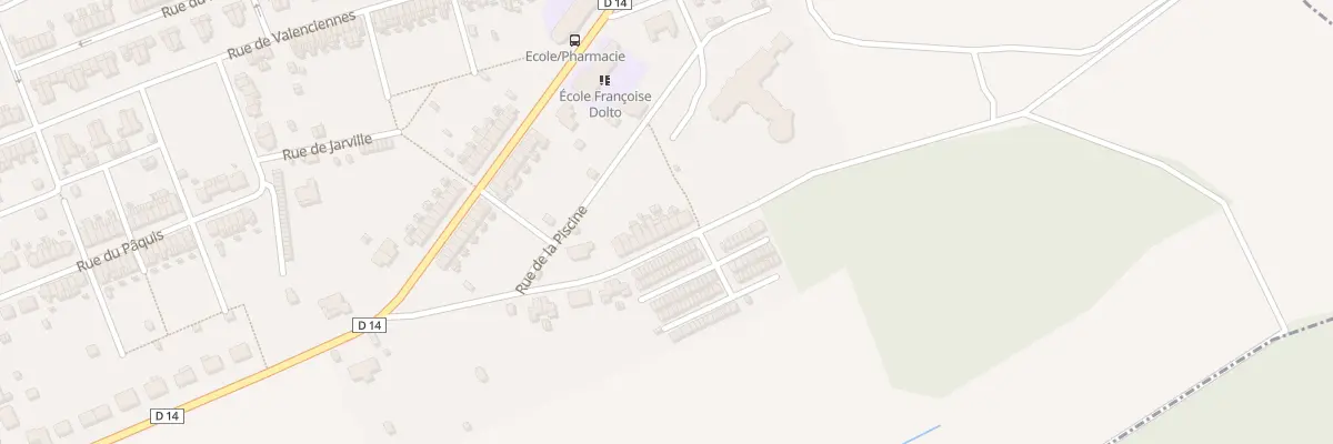 Plan du 40 Rue Guy Moquet à Joudreville