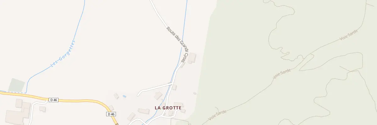 Plan du 276 Rte des Grand-cyses à Saint-Christophe