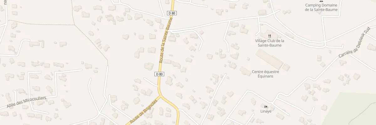 Plan du 6132 La Morne à Nans-les-Pins