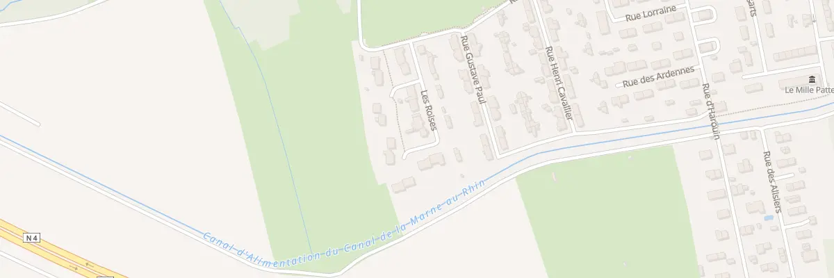 Plan du 6 Lot des Roises à Foug