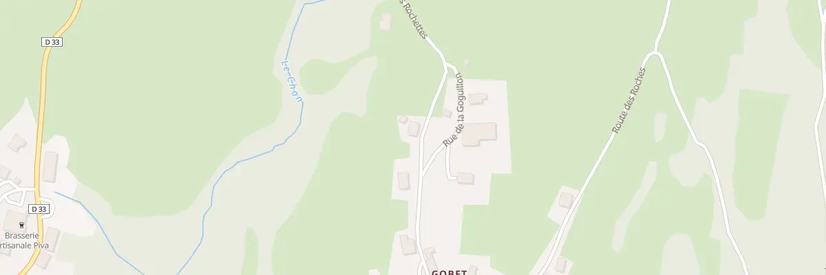 Plan du 450 Rte des Rochettes à Belleydoux