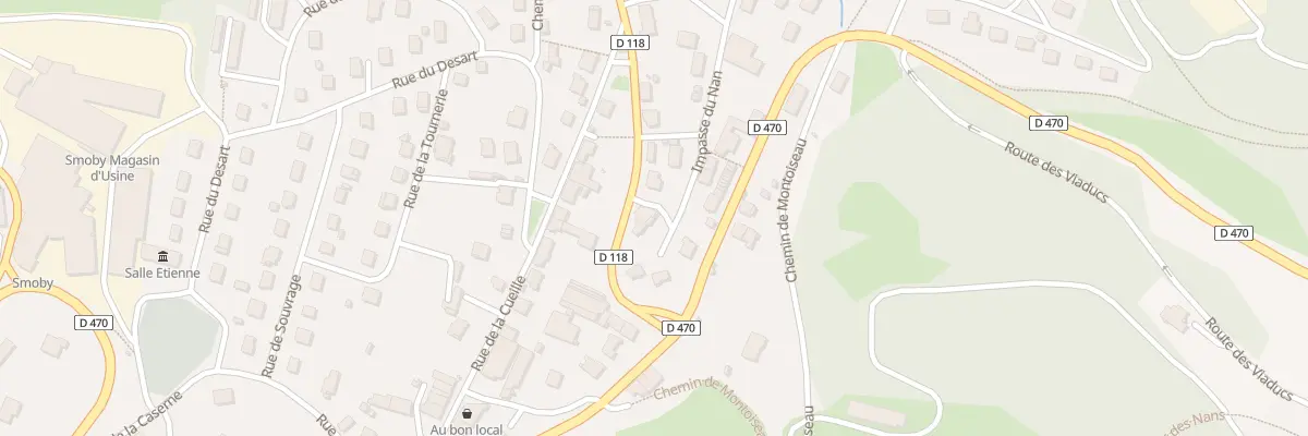 Plan du 120 Rte du Grandvaux à Lavans-lès-Saint-Claude