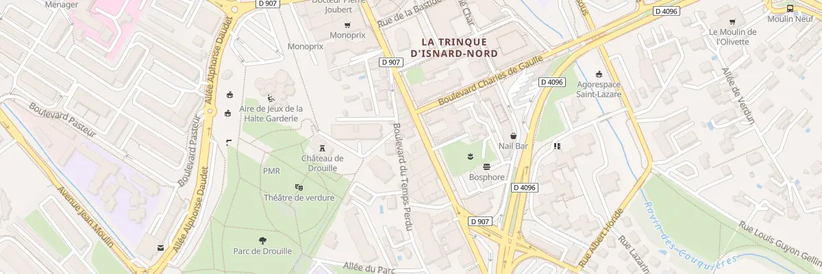 Plan du 50 Av Jean Giono à Manosque