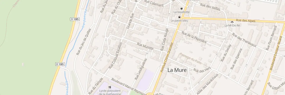Plan du 26 Rue Murette à La Mure