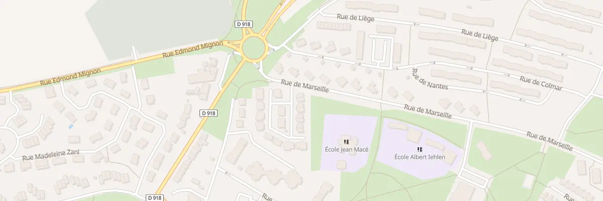 Plan du 11B Rue Joséphine Baker à Mont-Saint-Martin