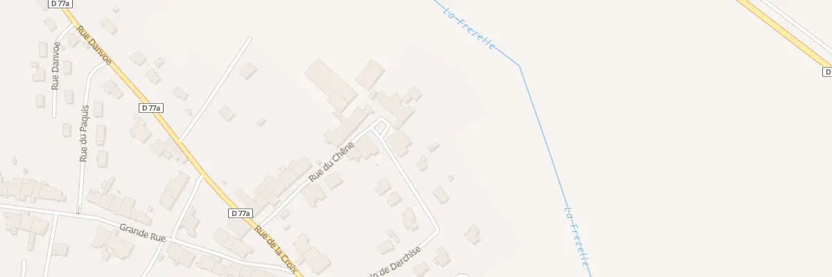 Plan du 8 Rue du Chêne à Rouvres-la-Chétive