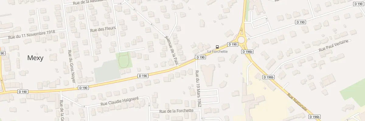 Plan du 2 Rue de la Paix à Mexy