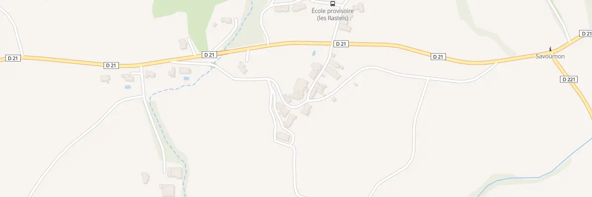 Plan du 5028 La Buissiere à Savournon