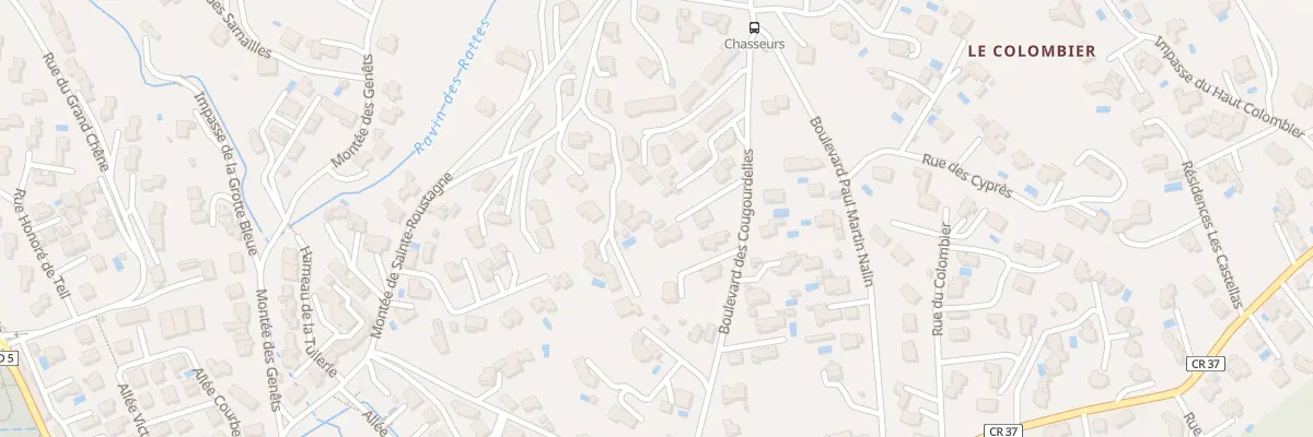 Plan du 697 Bd des Cougourdelles à Manosque