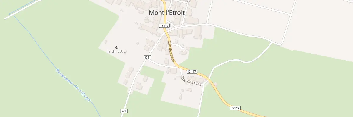Plan du 4 Rle des Rouleaux à Mont-l’Étroit