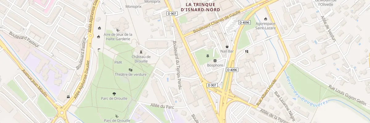 Plan du 40 Av Jean Giono à Manosque