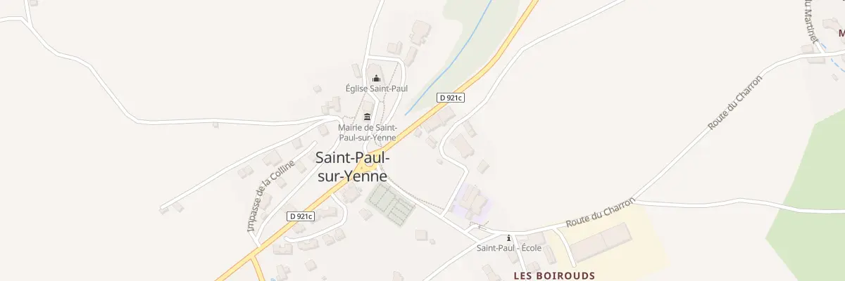 Plan du 5012 Malais à Saint-Paul-sur-Yenne