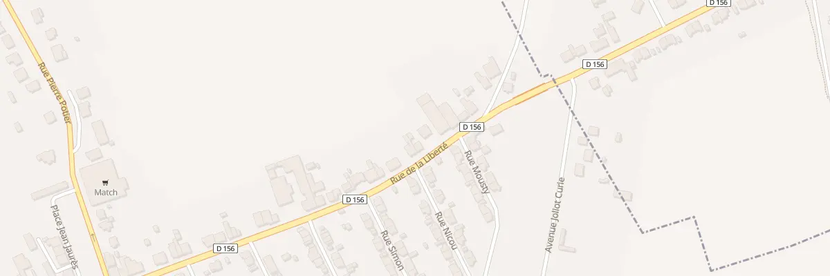 Plan du 49 Rue de la Liberté à Piennes