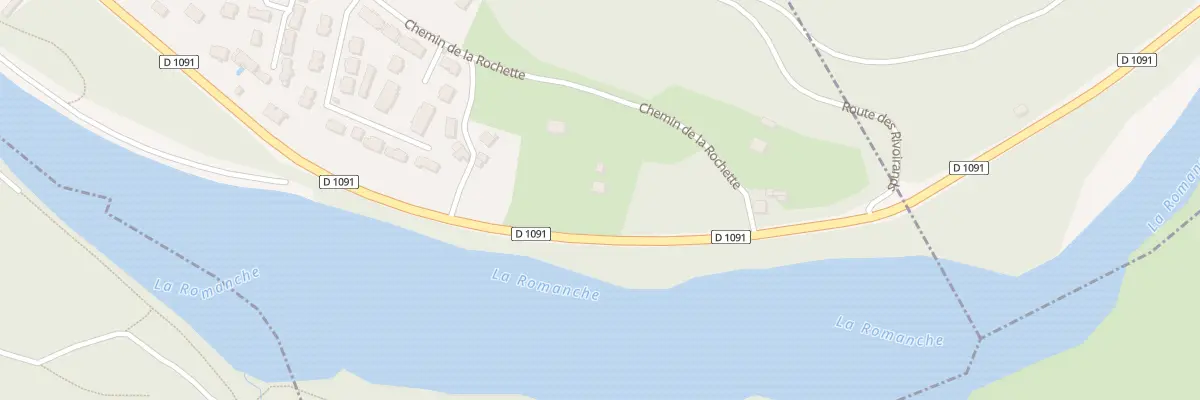 Plan du 1805 Rue du Maquis de l’Oisans à Vizille