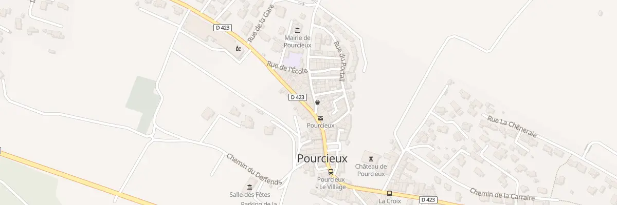 Plan du 5056 Rue Marius Bourrelly à Pourcieux