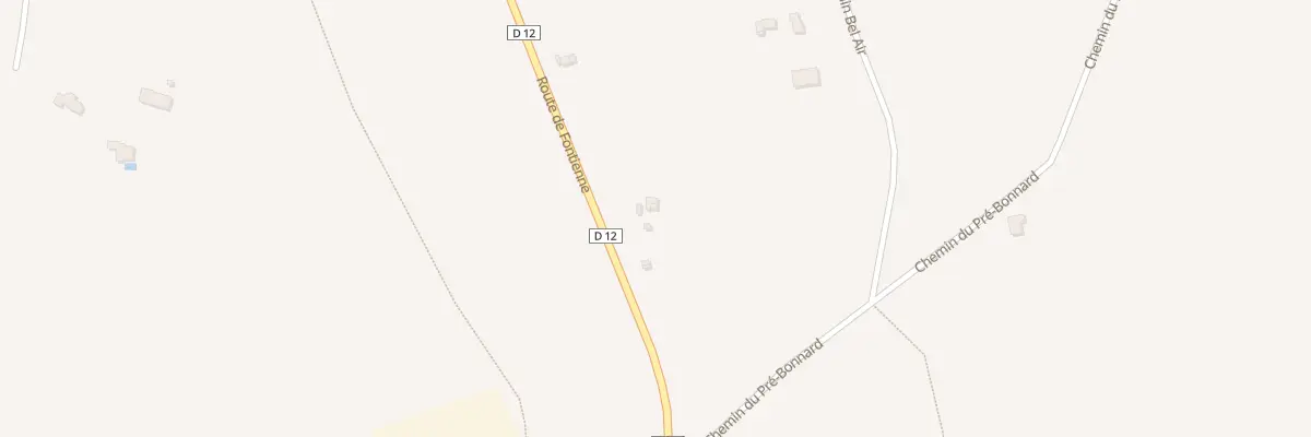 Plan du 1269 Rte de Fontienne à Saint-Étienne-les-Orgues